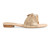 Frilly Sandal - Gold Metallic